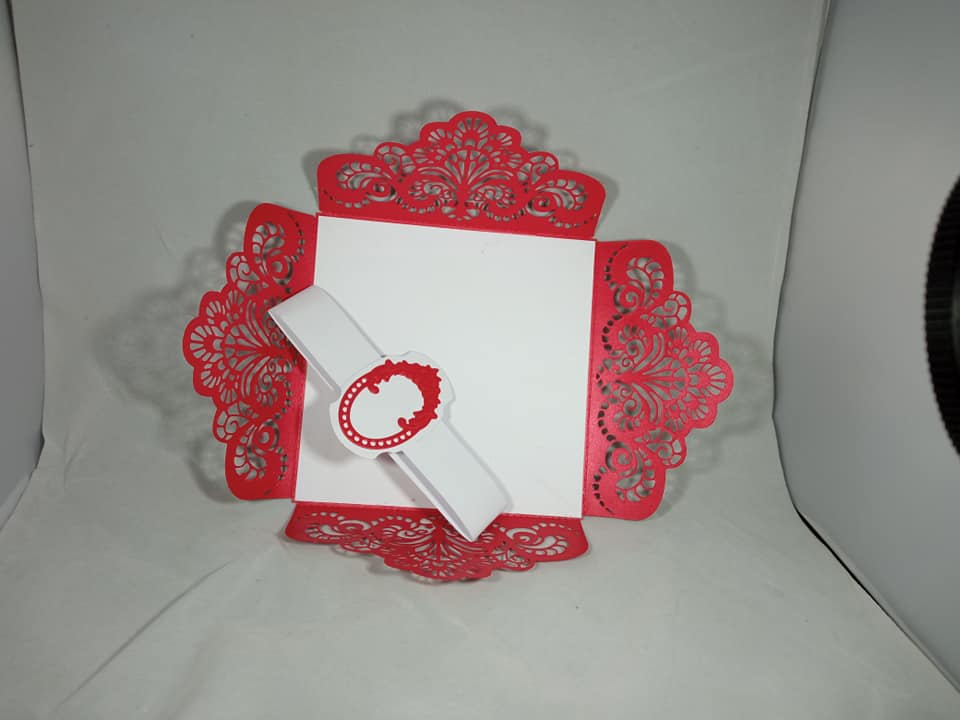 Square fold Lace 5